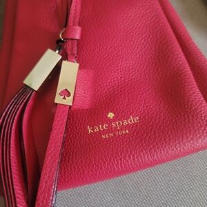 Kate Spade Red Leather Crossbody Women's Bag